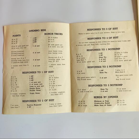 1951 Goren Autobridge Play Yourself  Bridge Playing Board - Picture 7 of 14